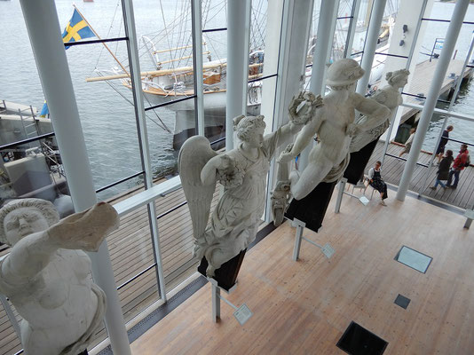 Gallionsfiguren im Marine Museum