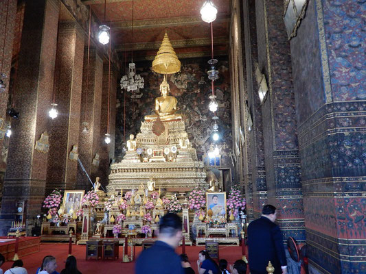 Kleiner Buddha im Wat Pho 
