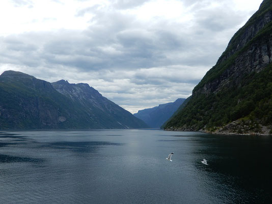 Geirangerfjord - Blick Richtung Storfjord