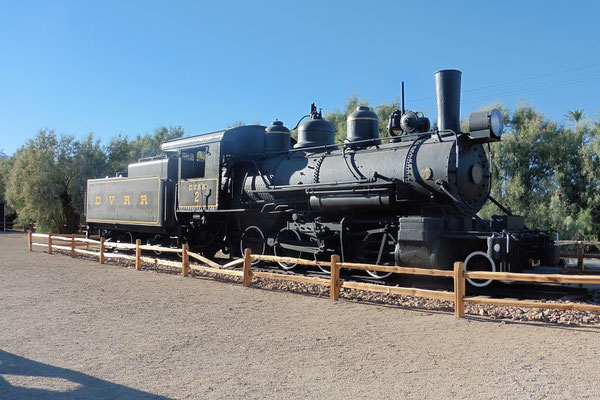 Dampflok der Death Valley Railroad bis 1931