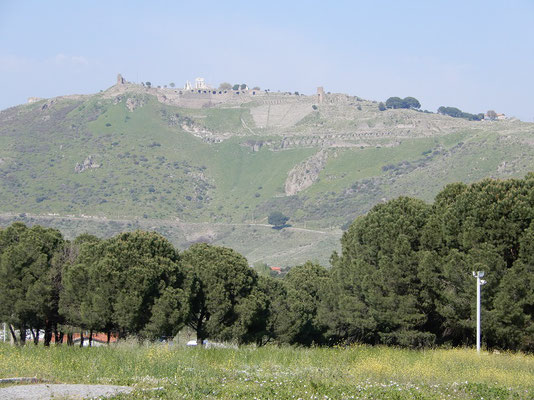 Akropolis vom Asklepieion aus gesehen
