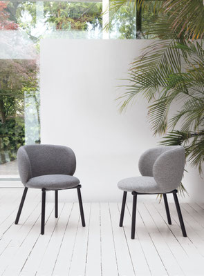 Poltroncina imbottita (articolo KT127), rivestimento a scelta