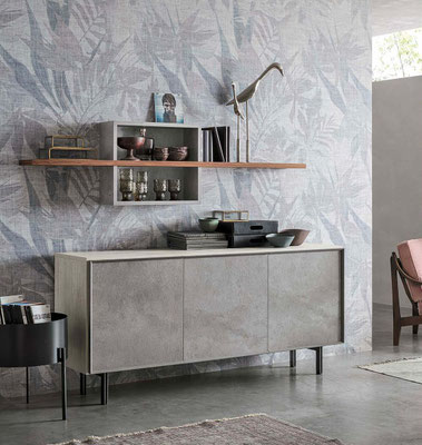 Mobile credenza (articolo GN180), realizzabile su misura, materiali a scelta