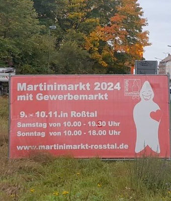 Martinimarkt in Roßtal mit der Frauen-Union Roßtal