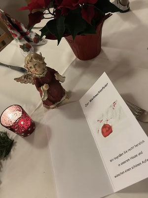 Weihnachtsfeier bei der Frauen-Union Stein