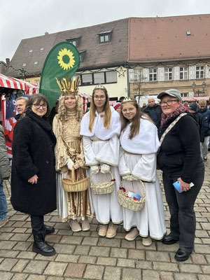 Weihnachtsmarkt in Langenzenn mit dem Christikind
