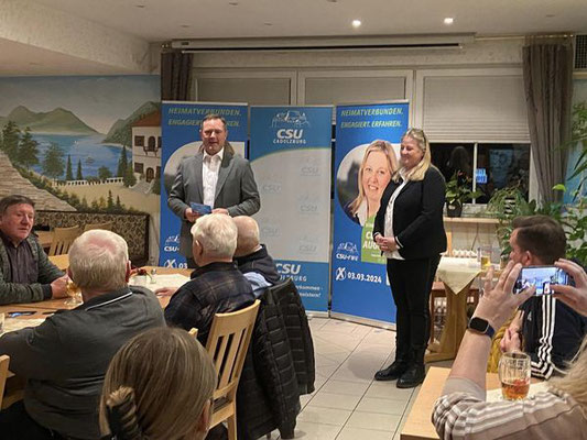 Bürgeraustausch mit Claudia Augustin - unsere Bürgermeisterkandidatin der Herzen -   in Cadolzburg