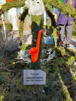 Faschingsbrunnen der Frauen-Union Zirndorf