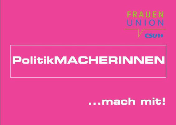 Am 8. März ist Weltfrauentag - PolitikMACHERINNEN in Bayern!