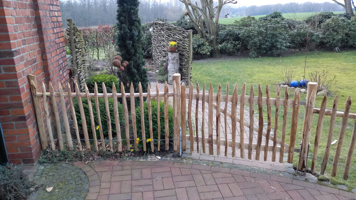 Staketentor Breite 120 cm