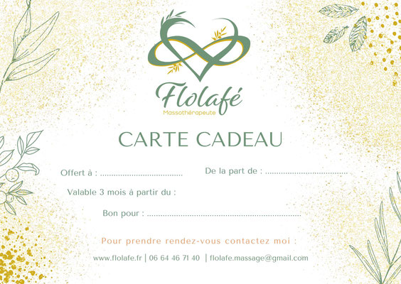 Carte cadeau Flolafé