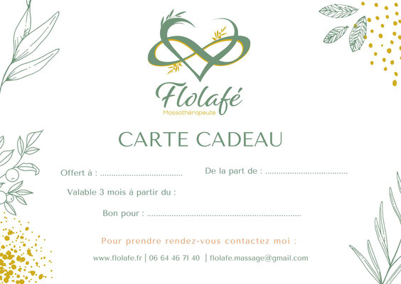 Carte cadeau Flolafé 