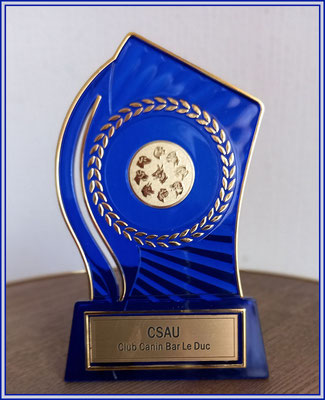 Trophée récompense CSAU