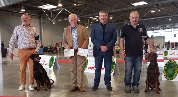 Juge JJ DUPAS - MEILLEUR DE RACE SIRCEY DELLA GUARDIA NERA