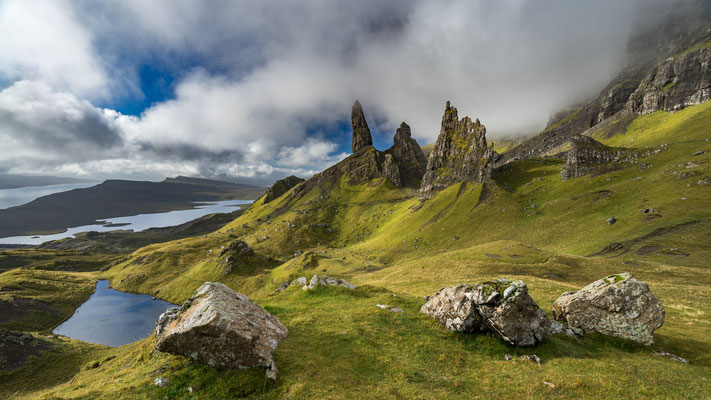 Isle of Skye, Schottland, The Old Man of Storr