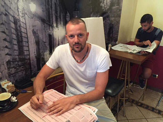 Il presidente della Viola Romolo Di Gregorio, studia il mercato stagione 2015-2016