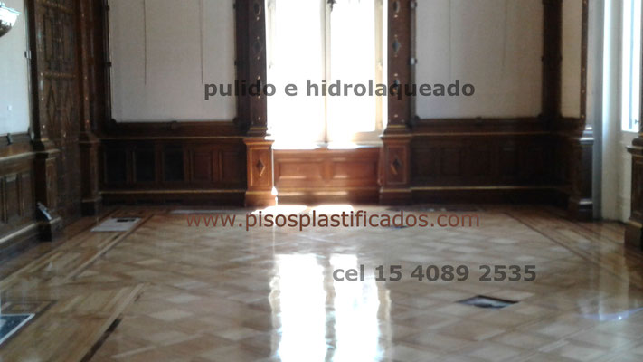 pulido de roble eslavonia, ap  plastificados