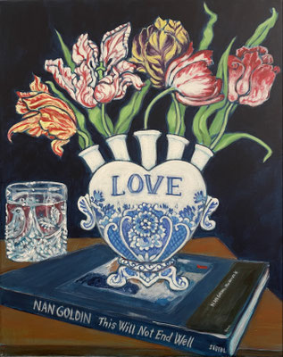 From Holland With Love, 2024, Acrylic on canvas, 50x40cm