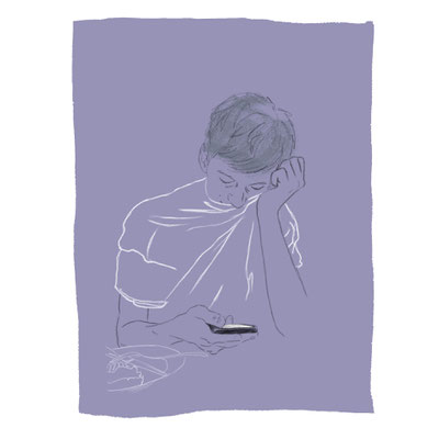 White T, IPad Drawing