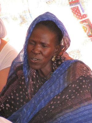 Femme nomade mauritanienne
