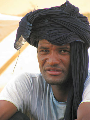 Mauritanian nomad man