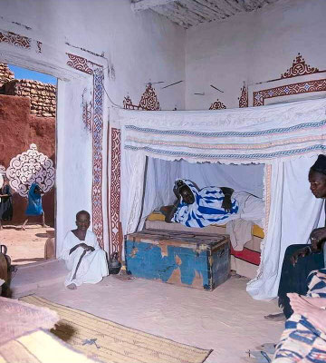 Habitation traditionnelle à Oualata