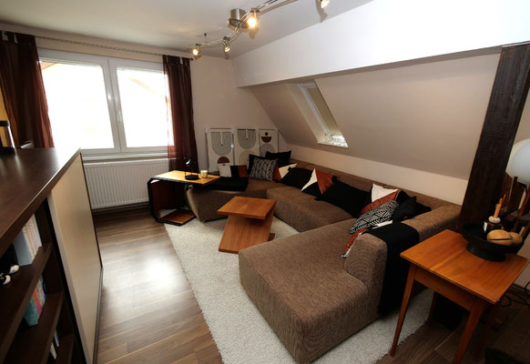 Wohnen/Essen Whg.1, Vorderhaus DG