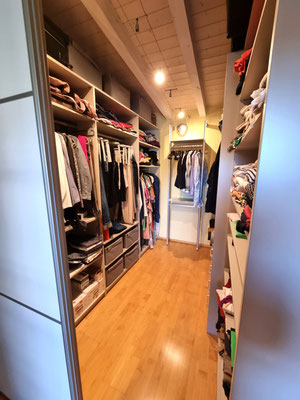 begehbarer Schrank