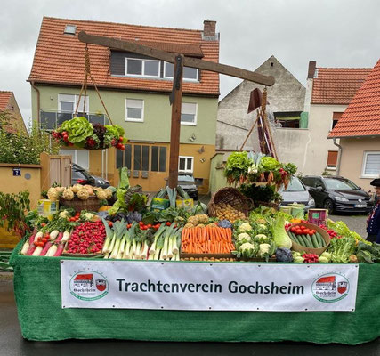 Erntedankfestzug in Gochsheim