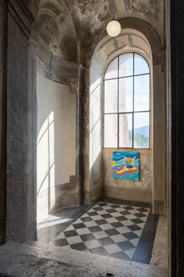 2022 - I am a broken mirror - Palazzo Orsini, Bomarzo