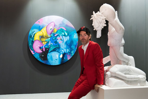 2022 Inaugurazione The Lobster Empire, Philip Colbert - Complesso di San Salvatore in Lauro, Roma