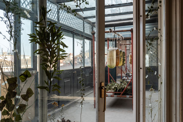 2022 Ante operam - progetto outdoor di pianobi - Palazzo Marescalchi Belli, Roma - Pierre Gaignard