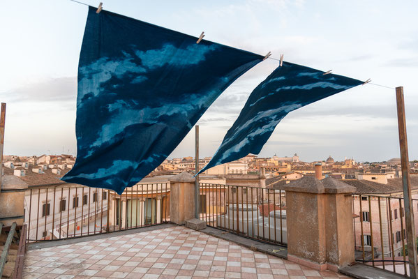 2022 Ante operam - progetto outdoor di pianobi - Palazzo Marescalchi Belli, Roma - Eleonora Cerri Pecorella