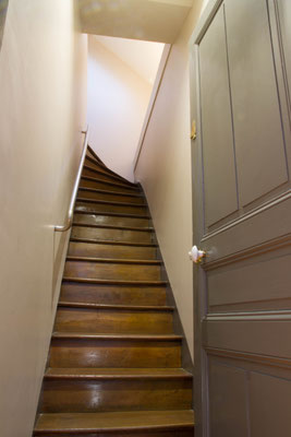 Escalier privatif donnant sur votre appartement