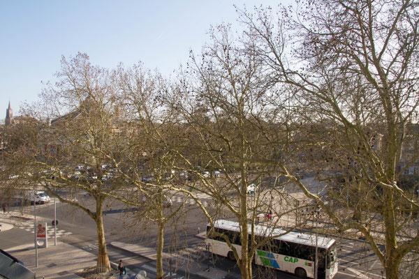 Appartement meublé avec vue sur le boulevard