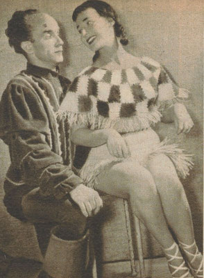 Edith Prager (Klinger) in "Broadwaymelodie 1492"