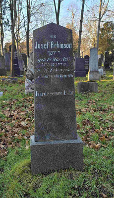 Grab v. Josef Robinson am Zentralfriedhof in Wien