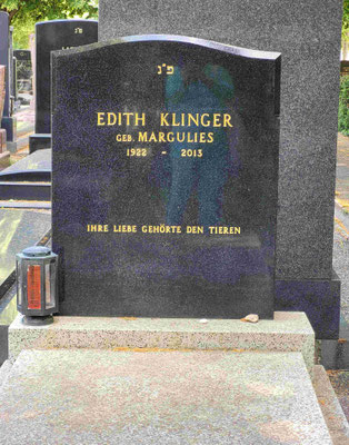 Grab v. Edith Klinger (1922-2013) ZF 4. Tor