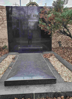 Grab v. Johann Kremenezky am Jüdischen FH, Zentralfriedhof Tor 1