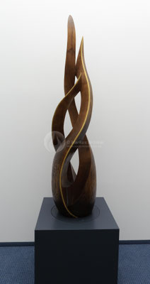 Element Feuer, Eichenholz 275 x 75 cm