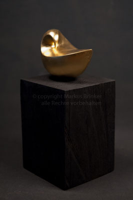 Skulptur aus Lindenholz mit Blattgold