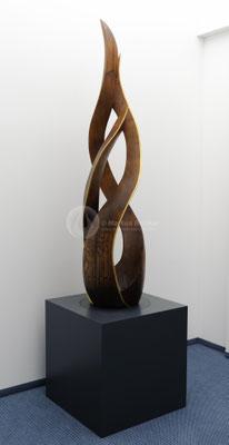 Element Feuer, Eichenholz 275 x 75 cm