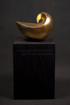Skulptur aus Lindenholz mit Blattgold