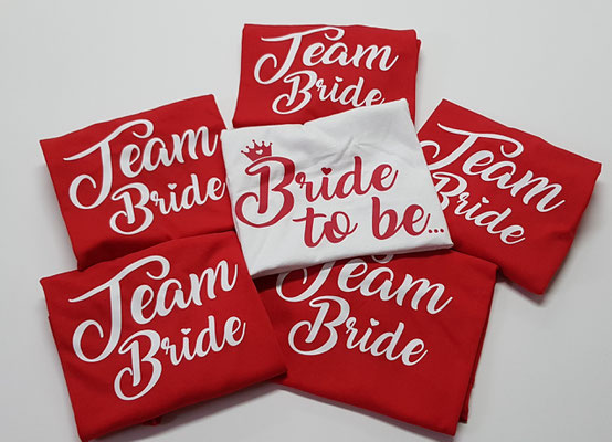 T-Shirt per amiche della sposa