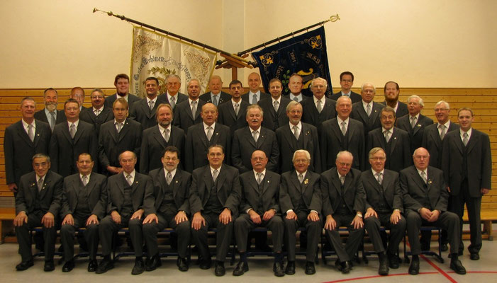 MGV im Jahr 2011. Es fehlen: Heinz Busch, Jürgen Engelhardt und Werner Eichstädter