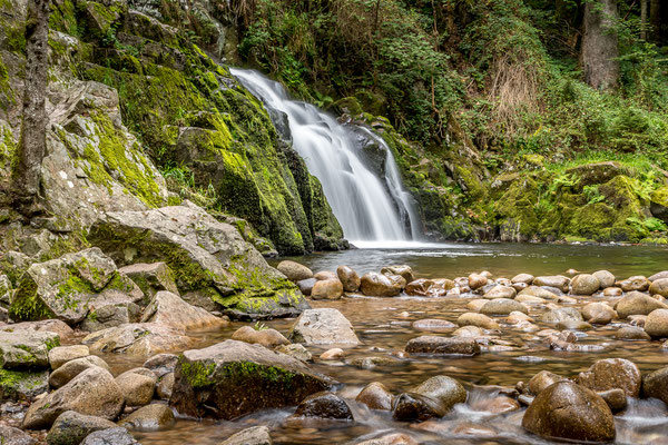 Cathy Murschel, Paysage-Grande Cascade du Bouchot, Vosges-Pose Longue