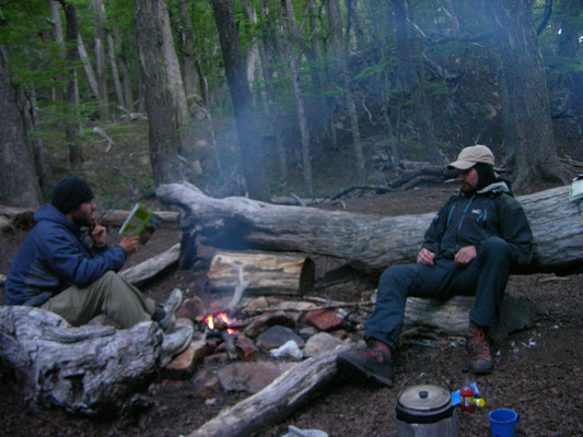 Camp Patagonien  Wildnis