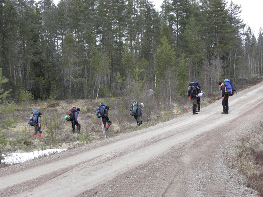 Mittelschweden Wildnistraining