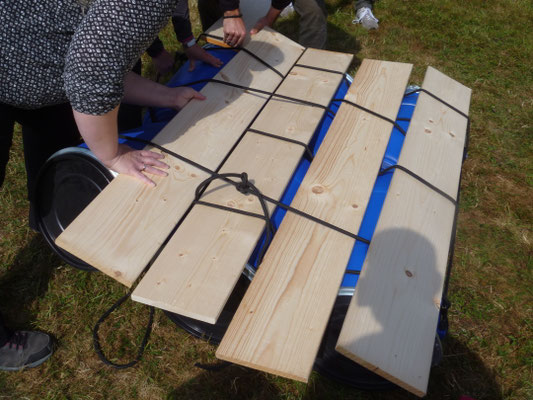 Teambuilding Flossbau