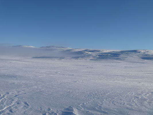 Norwegen Hardangervidda Solo im Winter